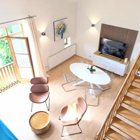 شقة Galeriewohnung Bei Wasserburg Am *