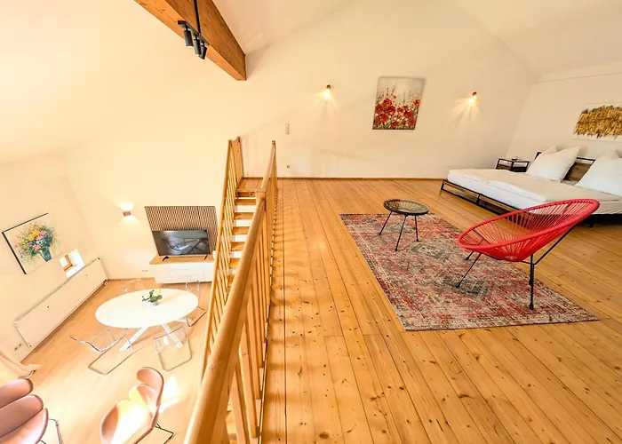Galeriewohnung Bei Wasserburg Am דירה